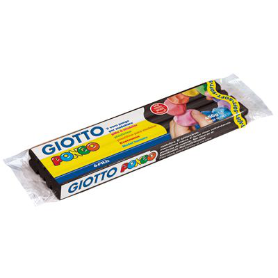 PLASTILINA PANETTO DA 500g nero pongo