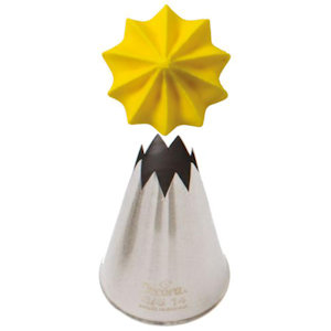 CORNETTO IN ACCIAIO STELLA GRANDE N.18 IN BLISTER  DECORA