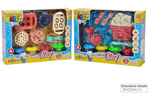 PLASTILINA DECORA KID FANTASIE DELLO CHEF ASS. 2 GENERAL 100802