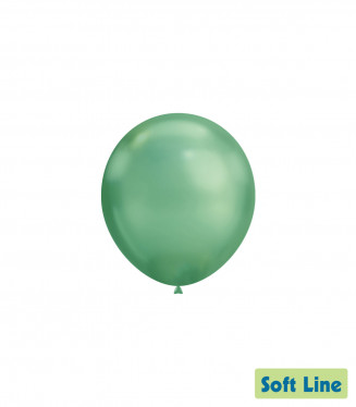 PALLONCINI 5 POLLICI CHROME CM.13 VERDE 121 CONF.100PZ. SOFT LINE
