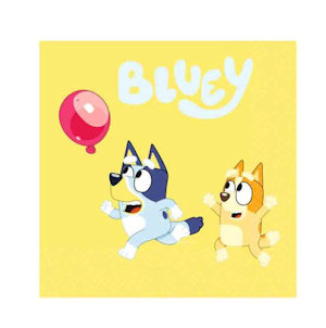 BLUEY TOVAGLIOLI IN CARTA CM.33x33 CONF.20PZ. BIGI