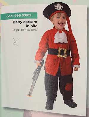 COSTUME BABY CORSARO IN PILE