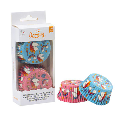 PIROTTINI MAGIC UNICORNO 50x32MM CONF. 36PZ. DECORA