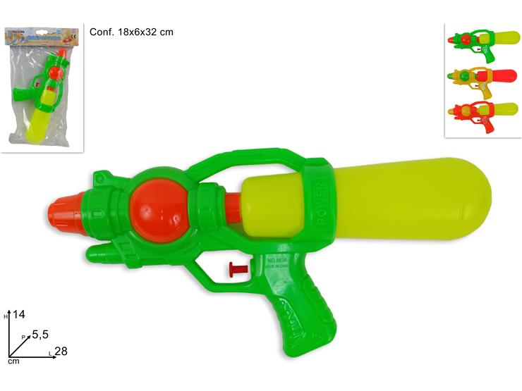 GIOCO D'ACQUA PISTOLA CM.28 IN BUSTA
