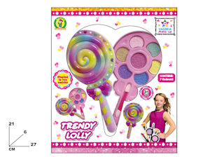 MAKE UP TRUCCHI COFANETTO LECCA LECCA TRENDY LOLLY MAZ