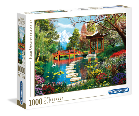 PUZZLE 1000 GARDENS OF FUJI 39513 CLEMENTONI