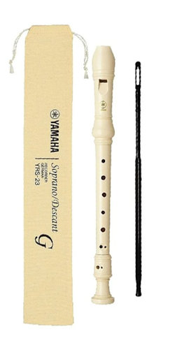 FLAUTO YAMAHA IN SACCHETTO CON SCOVOLINO