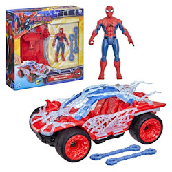 SPIDERMAN PERSONAGGIO CON AUTO SPARA RAGNATELE G2445
