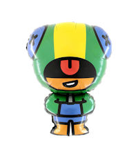 BRAWL STARS KEON PALLONCINO MYLAR SUPERSHAPE CM.32 ROCCA