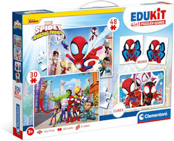 EDUKIT 4 IN 1 SPIDEY AND FRIENDS 18295 CLEMENTONI