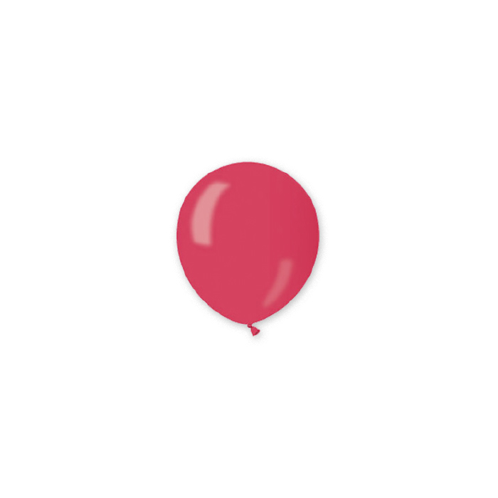 PALLONCINI 5 POLLICI METAL CM.13 CONF.100PZ. ROSSI BIGPARTY
