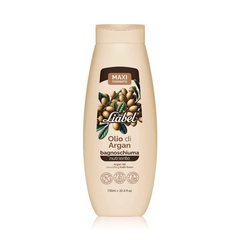 BAGNOSCHIUMA 750ML. LIABEL OLIO DI ARGAN NUTRIENTE