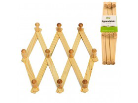 APPENDIABITI DA PARETE IN LEGNO ESTENSIBILE CM.30 KASAVIVA