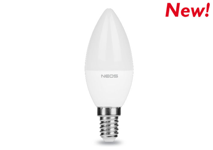 LAMPADA LED OLIVA NEOS  5,5W E14 LUCE CALDA 470 LUMEN XL40C2