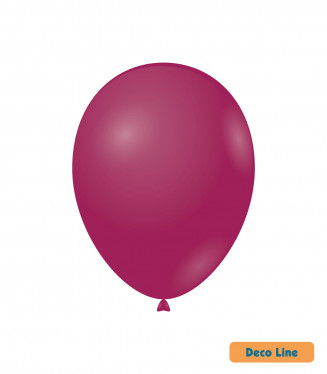 PALLONCINI DECO LINE PROFES. PASTELLO 12 POLLICI CM.30 CONF.50PZ. MAGENTA 218