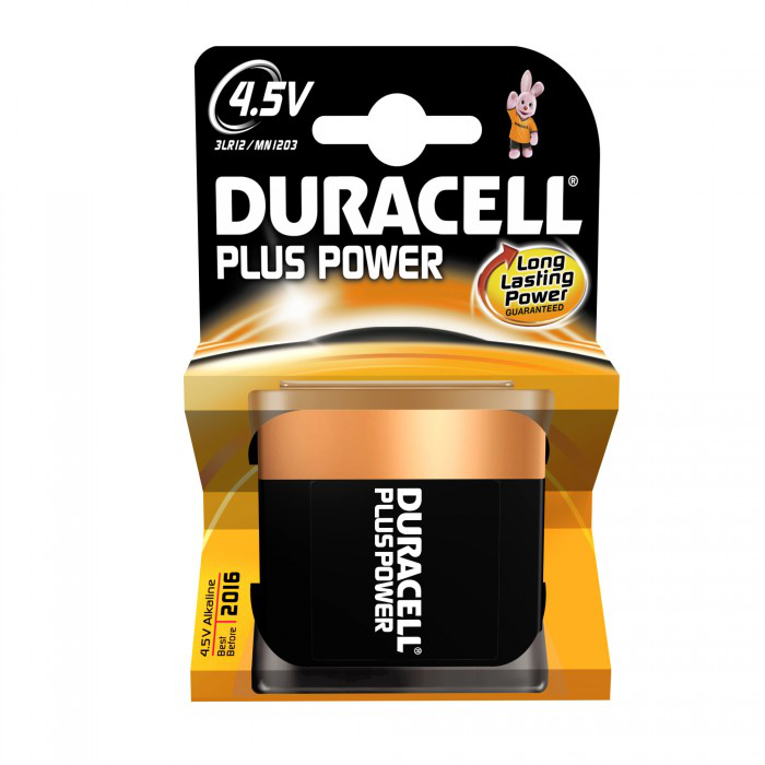 BATTERIA DURACELL PLUS PIATTA 4,5W ART.1203