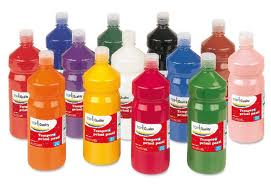 TEMPERA LIQUIDA FLACONE DA 500ML. ROSA PRIMO