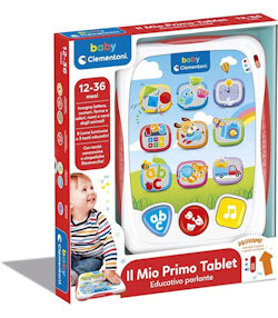 PRIME ATTIVITA' IL MIO PRIMO TABLET PARLANTE 12-36 MESI 17742 CLEMENTONI