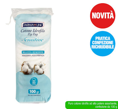 MEDICAZIONE COTONE IDROFILO CONF.100GR. FARMALINE