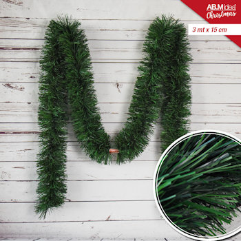FILO ADDOBBO CLASSICO VERDE CM.15x3metri IDEA'S