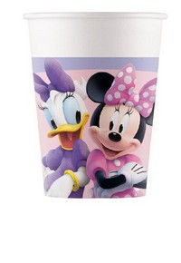 MINNIE JUNIOR BICCHIERI IN CARTONCINO ML.200 CONF. 8PZ. BIGIEMME