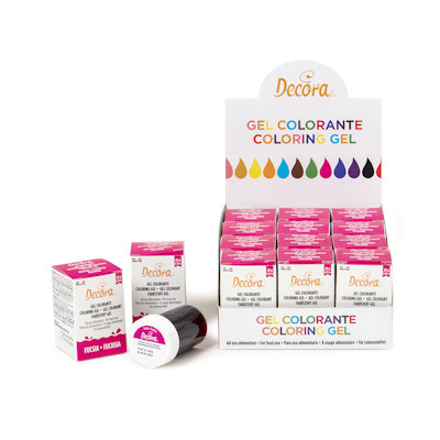 GEL COLORANTE 28G. FUCSIA DECORA