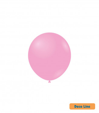 PALLONCINI DECO LINE PROFES. PASTELLO 5 POLLICI CM.13 CONF.100PZ. ROSA FLAMINGO