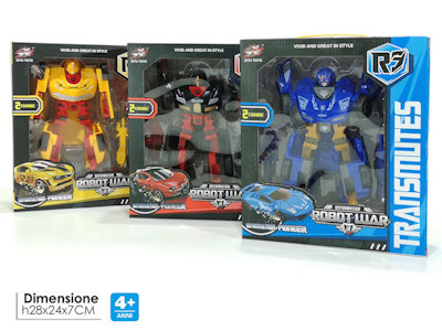 ROBOT TRANSFORMER 3ASS CM.28 104279 GENERAL