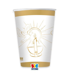 CRESIMA GOLD BICCHIERI CC.250 CONF.8 PZ. BIGPARTY