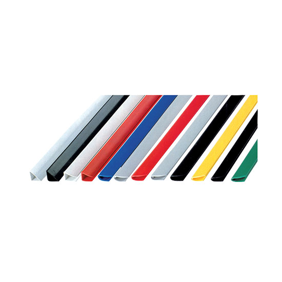 DORSETTO PIATTO RILEGAFOGLI 6mm BLU CONF.100PZ. CAPACITA' 35ff NIKOFFICE
