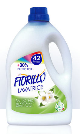 LAVATRICE LIQUIDO LAVAGGI 42 FIORILLO MUSCHIO BIANCO LT.2,5