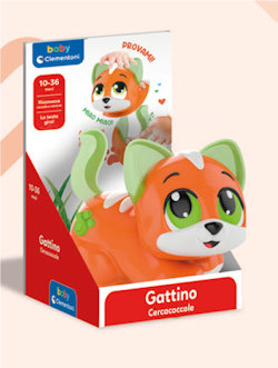 BABY ANIMALI GATTINO CERCACOCCOLE INTERATTIVO 10-36 MESI 17451 CLEMENTONI