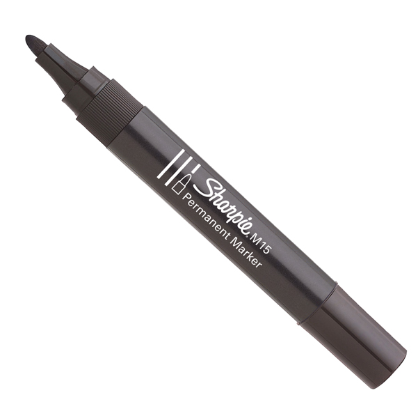 PENNARELLO PAPERMATE SHARPIE PUNTA TONDA NERO pezzi 12