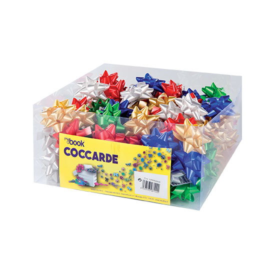 COCCARDE ADESIVE MM.5 CONF.100PZ. ASSORTITE NIKOFFICE