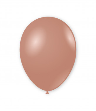 PALLONCINI 13 POLLICI METAL CM.33 CONF.100PZ. ROSA GOLD 81