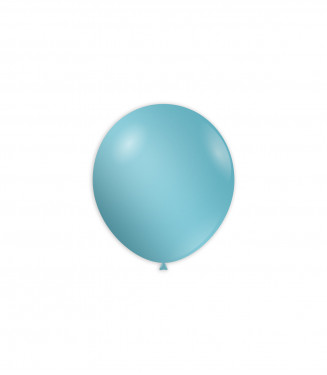 PALLONCINI 5 POLLICI METAL CM.13 CONF.100PZ. CELESTI 80