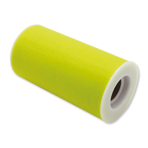 ROTOLO TULLE H.CM.12.5 x 25 MT. VERDE ACIDO BIGPARTY