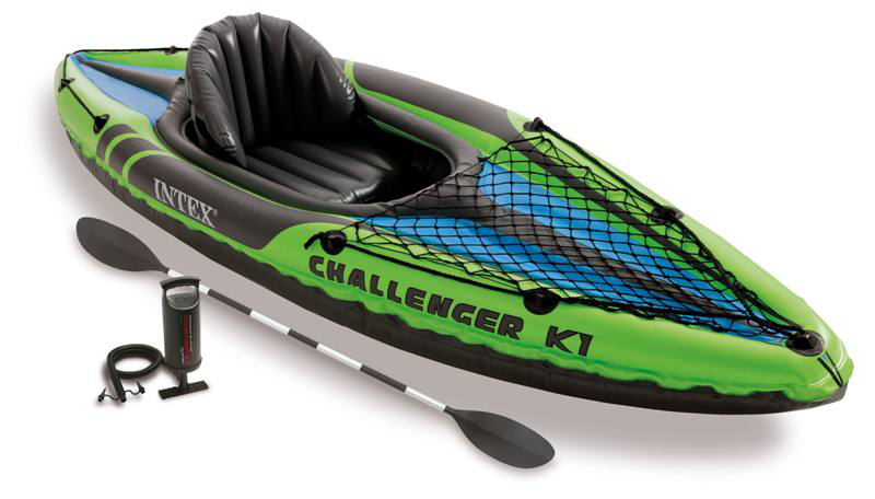 CANOTTO Z. KAYAK K1 cm.274x76x33 CON POMPA E REMI INTEX 68305