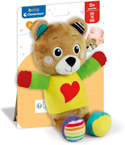 BABY PELUCHE ORSETTO BOB THE BEAR 0+ MESI 17906 CLEMENTONI