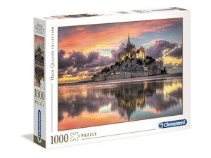 PUZZLE 1000 LE MAGNIFIQUE MONT SAINT-MI 39367 CLEMENTONI