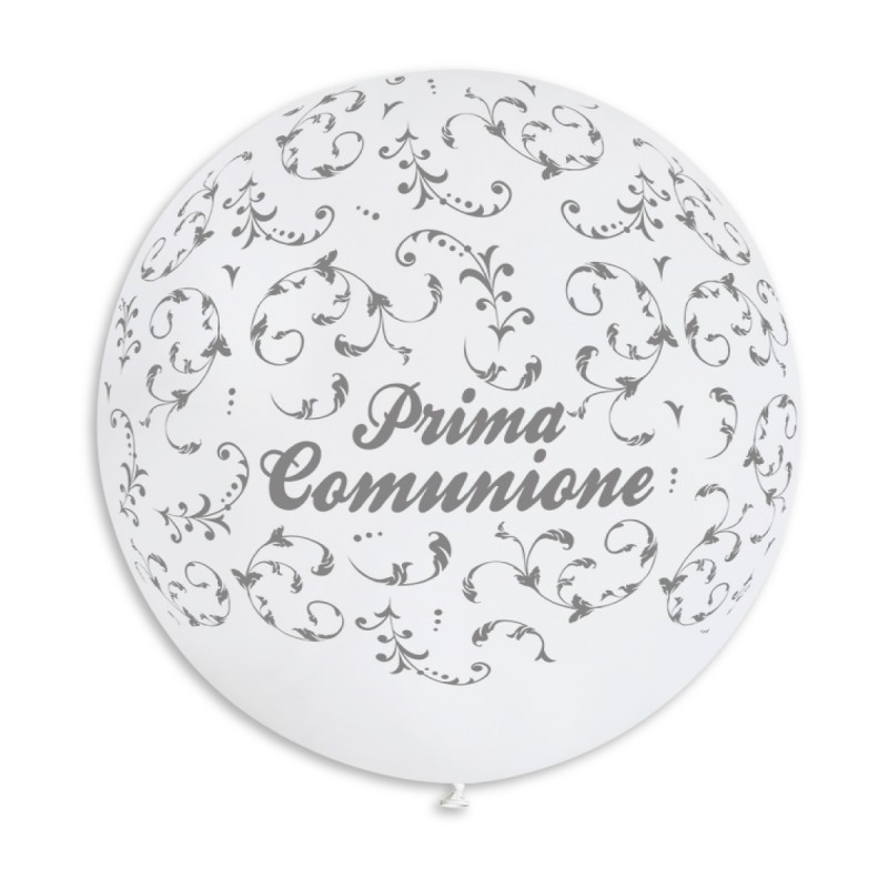 FESTA COMUNIONE PALLONCINI ALL AROUND D.31 CM.80 BIGPARTY