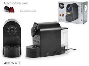 MACCHINA PER CAFFE' ZAIRA NERA 1400W A CAPSULE 874800 DICTROLUX