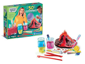 SCIENZA E GIOCO 50 ESPERIMENTI 8+ ANNI 19430 CLEMENTONI