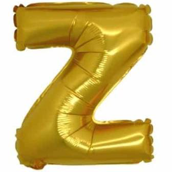 PALLONCINO MYLAR  LETTERA oro Z cm.102 D.40 BIGPARTY