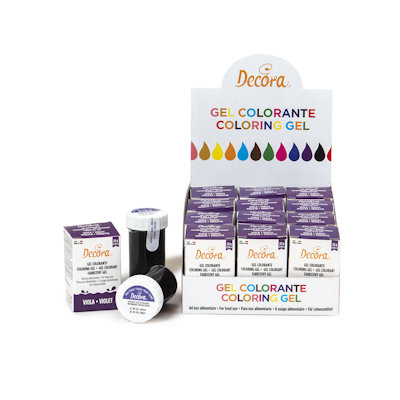GEL COLORANTE 28G. VIOLA DECORA
