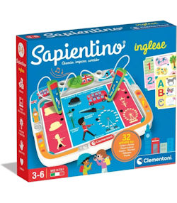 SAPIENTINO INGLESE 3-6 ANNI 16475 CLEMENTONI
