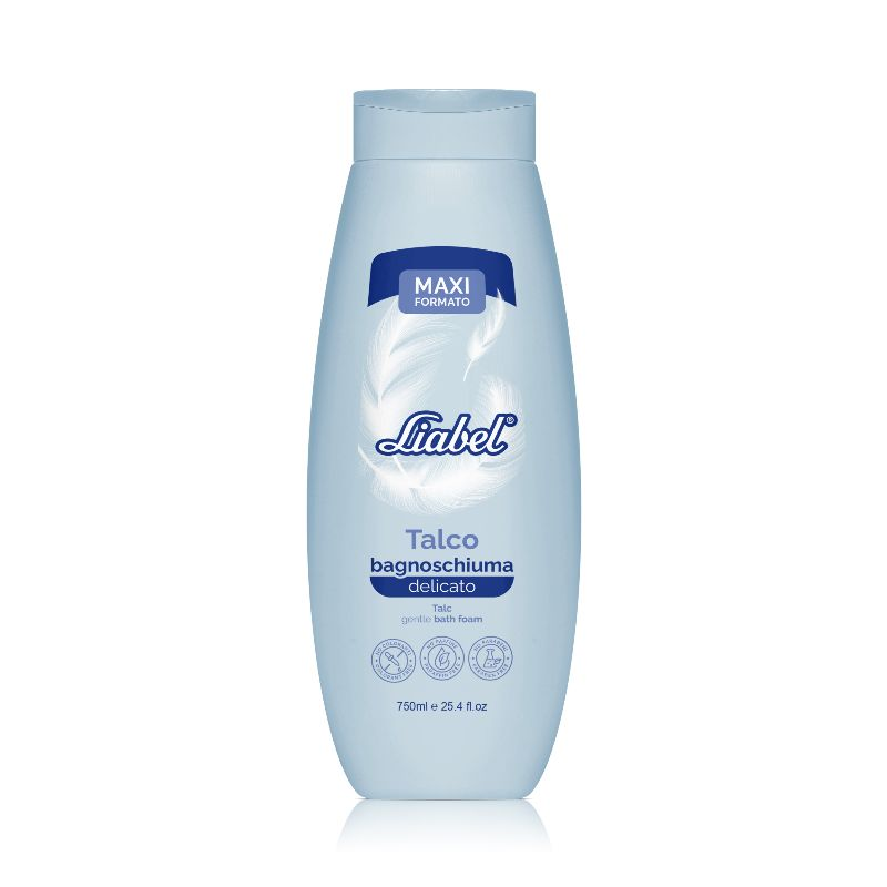 BAGNOSCHIUMA 750ML. LIABEL PROFUMO DI TALCO DELICATO