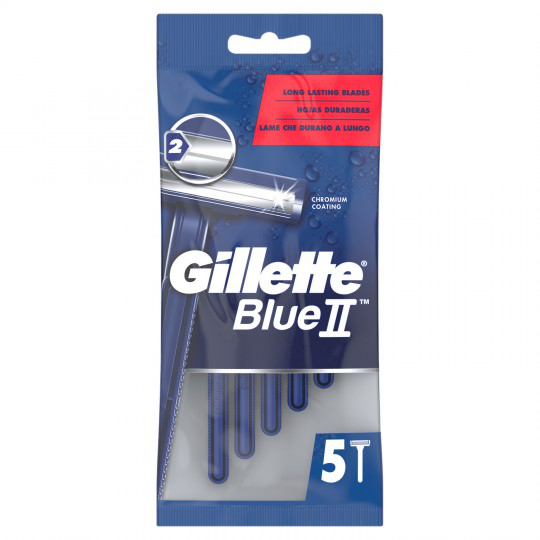 RASOIO BILAMA GILLETTE BLUE 2 CONF.5PZ. IN BUSTA