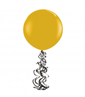 SPIRALE PER PALLONCINI NERO