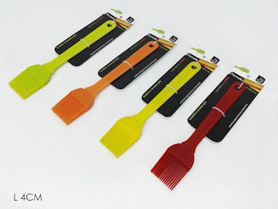 UTENSILE PENNELLO SETOLE IN SILICONE MEDIA CM.4 552909 GENERAL
